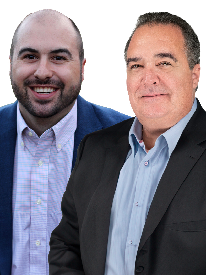 John Carey Jr and Vinnie Vidaurri